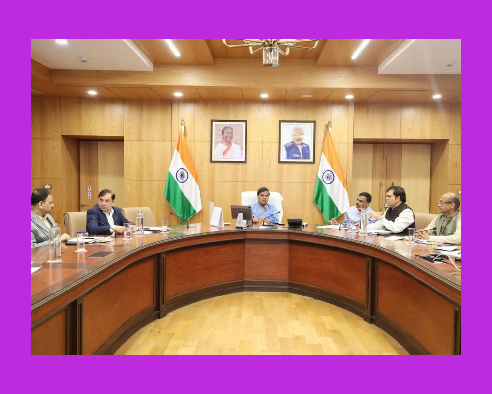 জনতা ভৱনত মুখ্যমন্ত্ৰীৰ নেতৃত্বত গুৰুত্বপূৰ্ণ বৈঠক: উন্নয়নৰ দিশত একাধিক পদক্ষেপ।