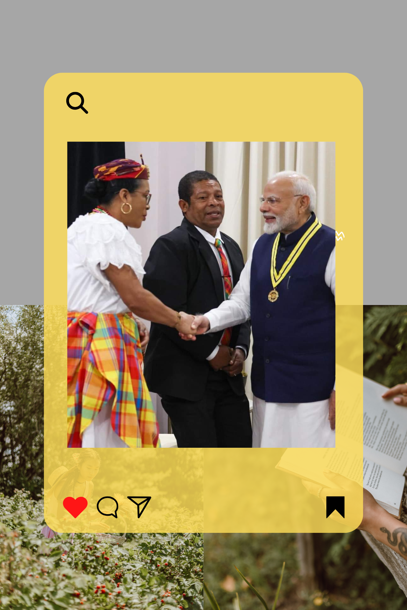 ভাৰত-কেৰিকম সন্মিলনত নৰেন্দ্ৰ মোদীক ডমিনিকাৰ সৰ্বোচ্চ অসামৰিক সন্মান প্ৰদান।