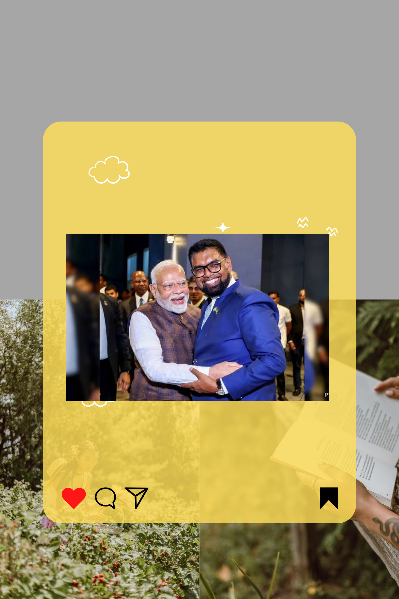 গায়ানাৰ ক্ৰিকেট কিংবদন্তিসকলৰ সৈতে মত বিনিময় কৰাৰ সময়ত পিএম নৰেন্দ্ৰ মোদীয়ে কেনেকৈ ‘বাউন্সি পিটচ’ত খেলিছিল