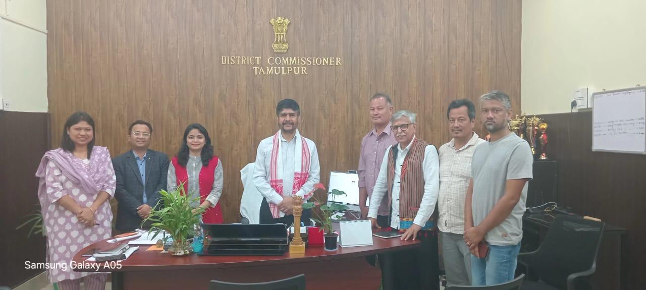 তামুলপুৰত দুগ্ধ উৎপাদন আৰু কৃষি সংযুক্ত খণ্ড সন্দৰ্ভত কৰ্মশালা।