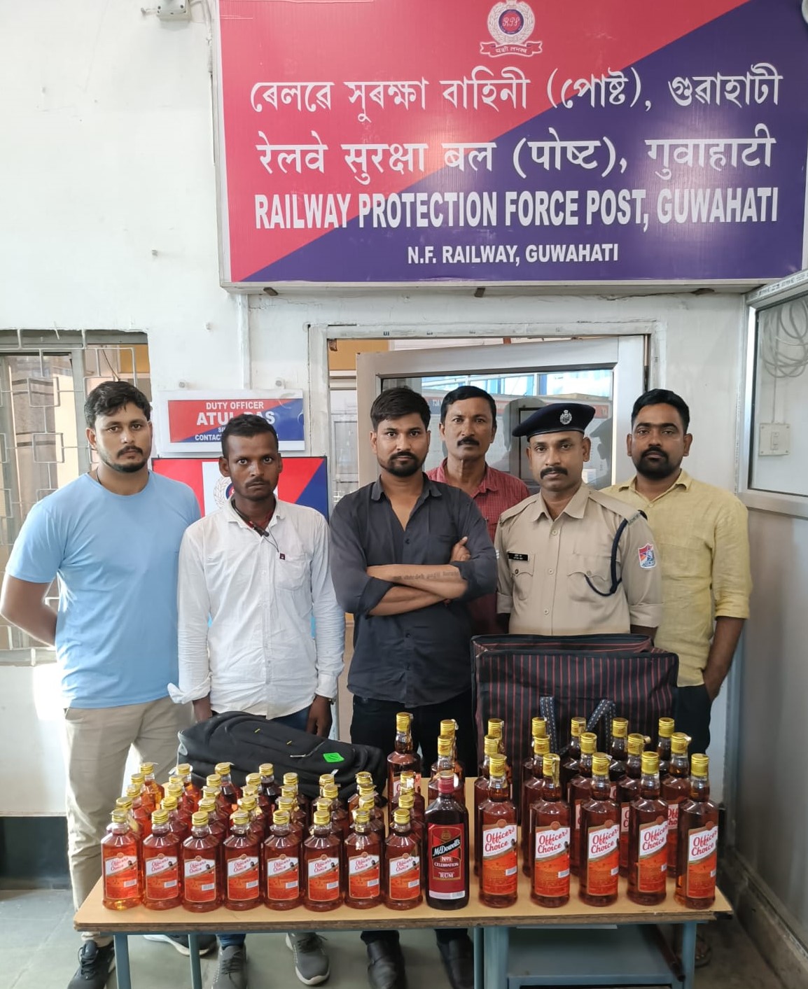 RPF/NFR recovered contraband/narcotics items worth over Rs 1.42 crores in October, 2024