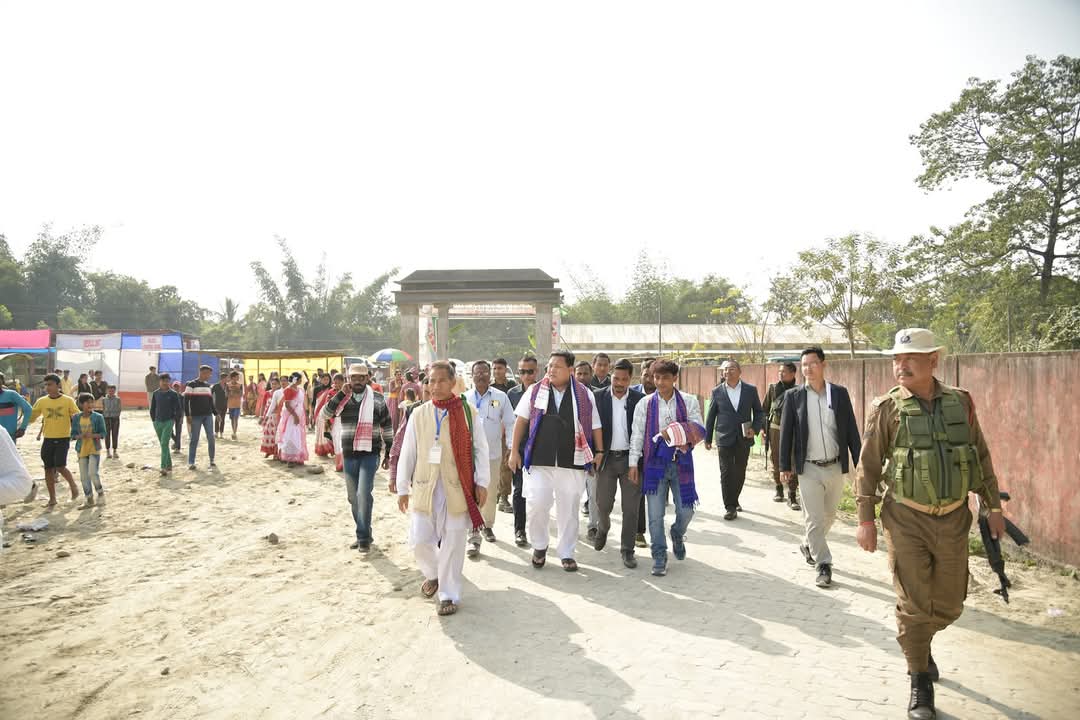 গোবৰ্ধনা খাৰিজা বিজনী জুনিয়ৰ কলেজ অংশগ্ৰহণ বিটিআৰ প্ৰধান প্ৰমোদ বড়োৰ।