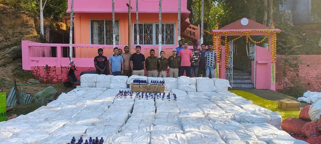 চুৰাইবাৰী চেক পোষ্টত বৃহৎ পৰিমাণৰ ক’ডেইন ফছফেট চিৰাপ উদ্ধাৰ: তদন্ত অব্যাহত