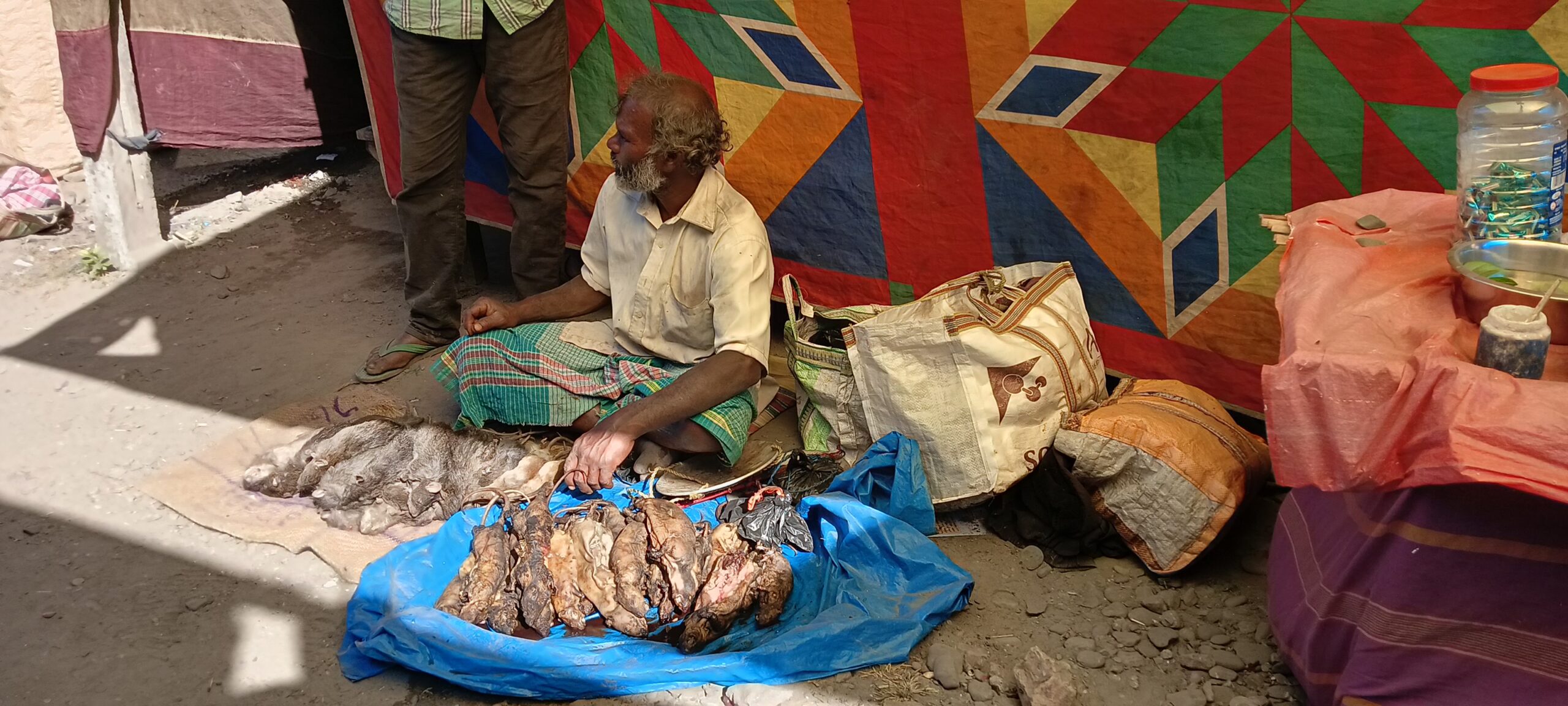 Kumarikata Weekly Market Specialty: Rat meat