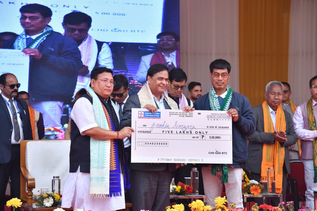 কোকৰাঝাৰত মুখ্যমন্ত্ৰী ড০ হিমন্ত বিশ্ব শৰ্মা: তিনিটা বিশেষ কাৰ্যসূচী সম্পন্ন