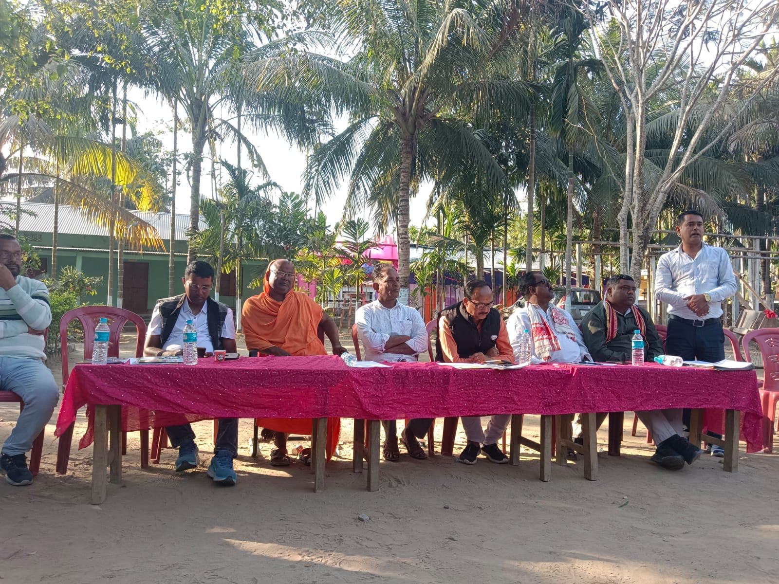 তামুলপুৰৰ হস্তীনাপুৰত হিন্দু জাগৰণ মহাসভা ও ১৫ সংখ্যক শ্ৰীমদ ভাগৱত সপ্তাহ জ্ঞানযজ্ঞ ও শ্ৰীশ্ৰী বিষ্ণু মহাযজ্ঞৰ বিশাল প্ৰস্তুতি।