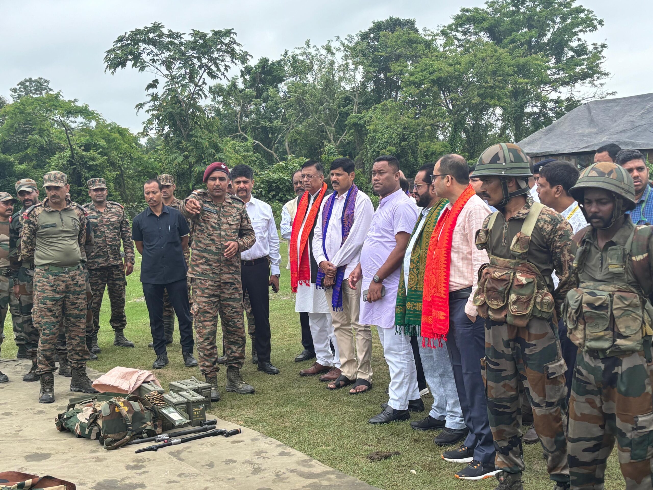 তামুলপুৰ জিলাৰ ভাৰত-ভুটান সীমান্তৰ পাটকীজুলীত অনুষ্ঠিত হ’ল বিধানসভাৰ স্পট ষ্টাডি ট্যুৰ