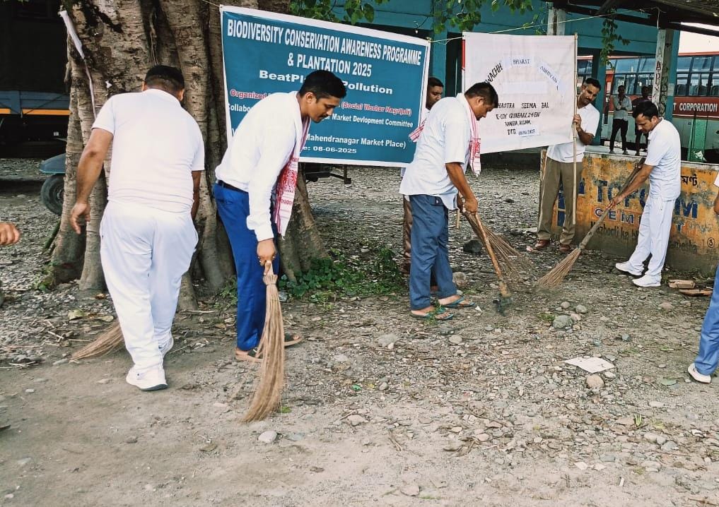 भारत सरकार द्वारा चलाये जा रहे ‘स्वच्छ भारत अभियान’ के तहत 24वीं वाहिनी रंगिया ने चलाया स्वच्छता अभियान*