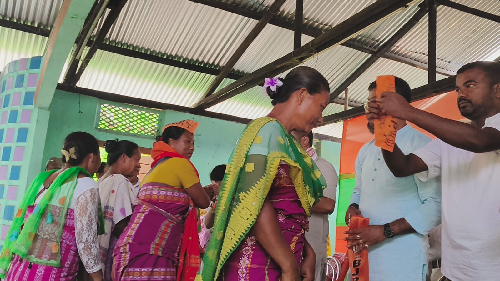 তামুলপুৰৰ দৰঙাজুলী পৰিষদীয় সমষ্টিত বিজেপিৰ যোগদান ও মণ্ডল কাৰ্যনিৰ্বাহক সভা