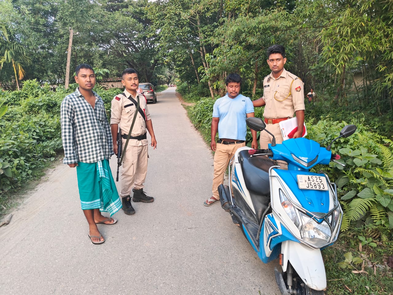 Scooty Theft During Trial Ride Scam