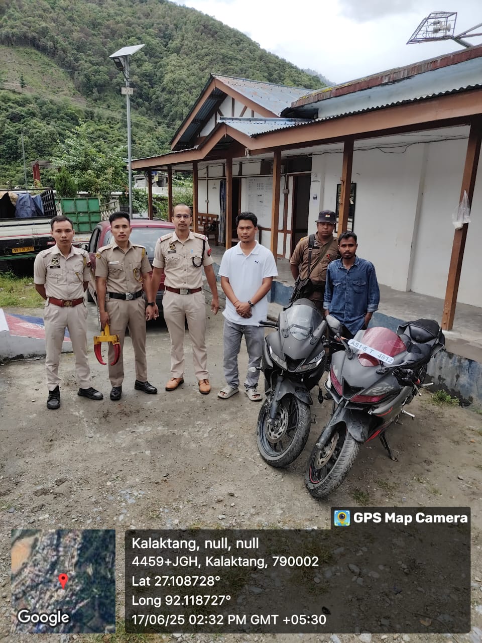 Stolen Bikes Recovered with Assistance from Kalaktang Police