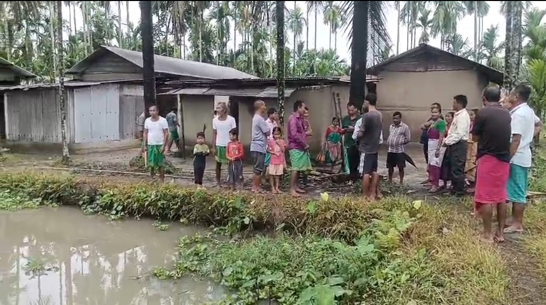 তামুলপুৰৰ বগাজুলীৰ শালবাৰী গাঁওত বন্য হস্তীৰ গছকত প্ৰাণ গল এগৰাকী লোকৰ।