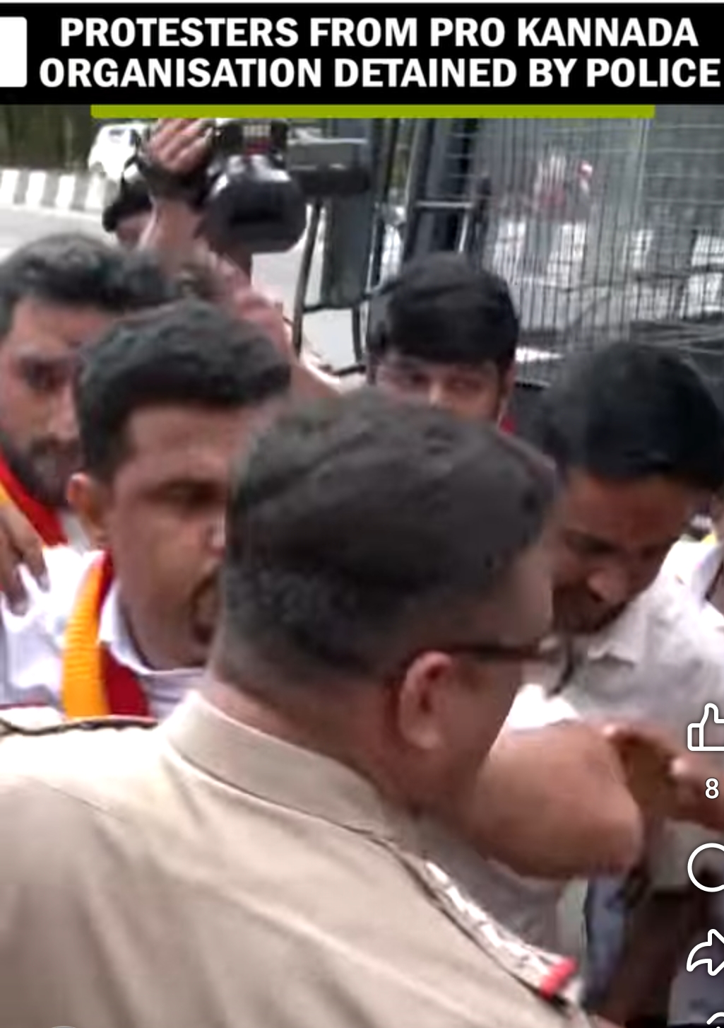 PRO Kannada Org Members Detained by Police Over Controversial Social Media Post by BZ Zameer Khan’s PA
