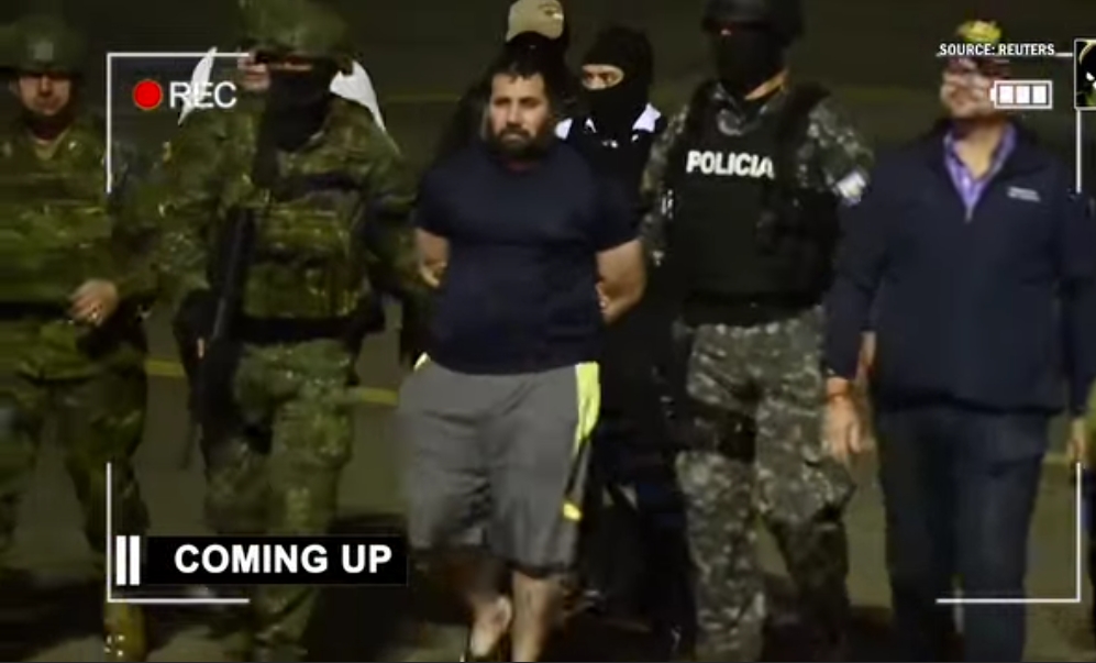 Ecuador’s Most-Wanted Gang Leader ‘Fito’ Lands in Guayaquil Amid High Security