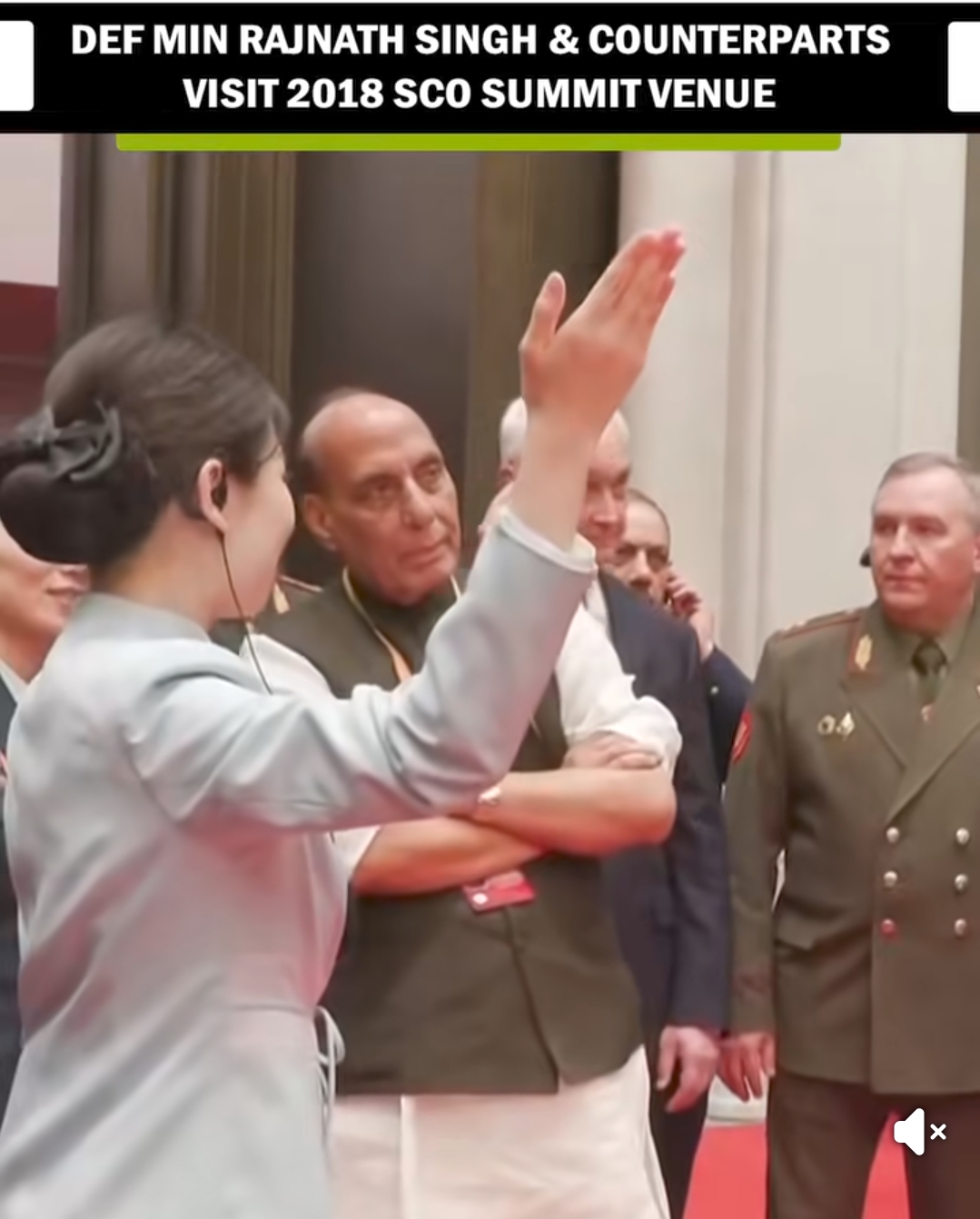 Rajnath Singh & SCO Defence Ministers Visit 2018 Summit Venue at Qingdao Conference Centre