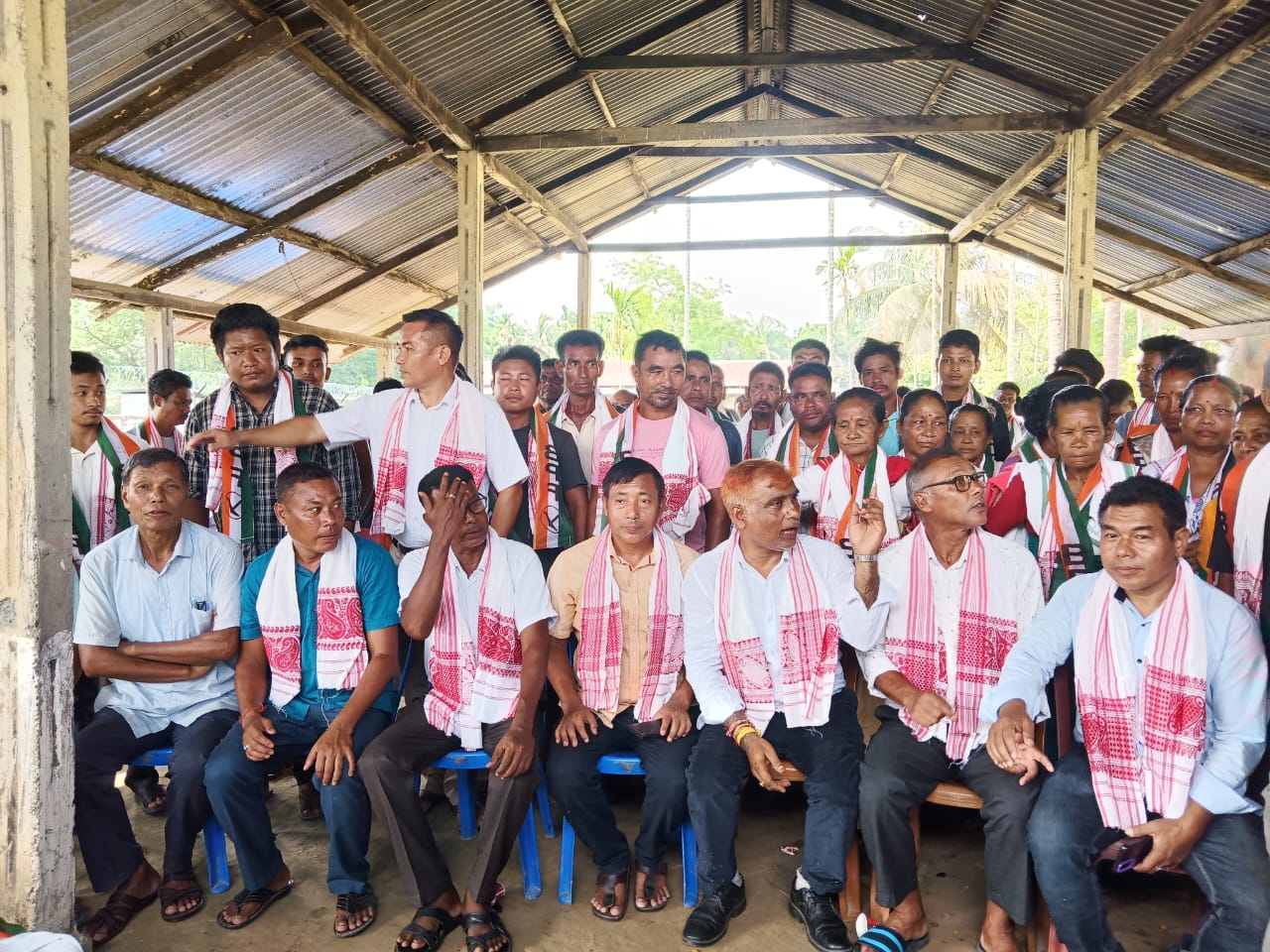 তামুলপুৰৰ কচুবাৰীত বিপিএফৰ যোগদান কাৰ্যসূচী।