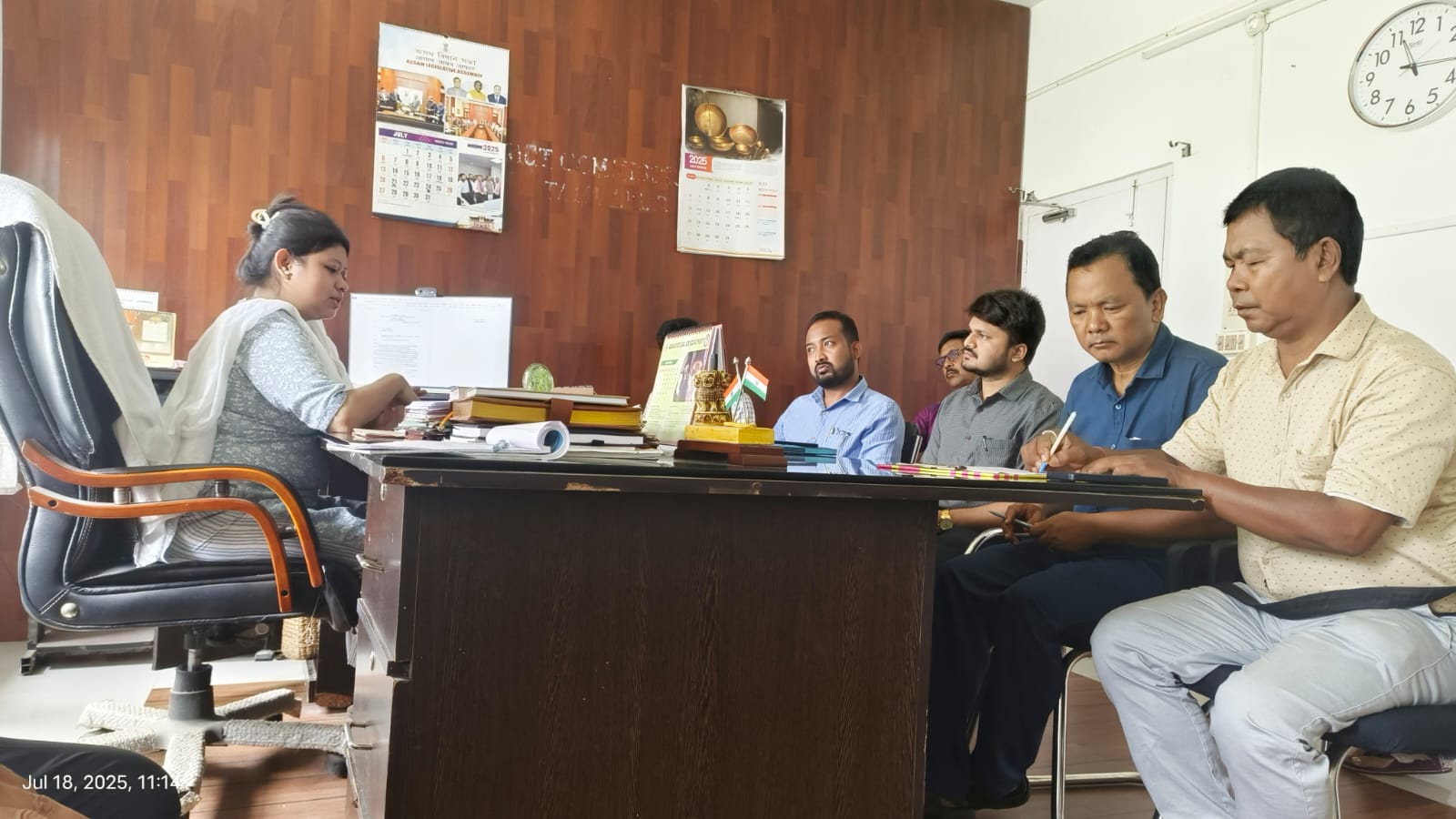 তামুলপুৰত বিটিচি নিৰ্বাচন সন্দৰ্ভত প্ৰস্তুতি সভা