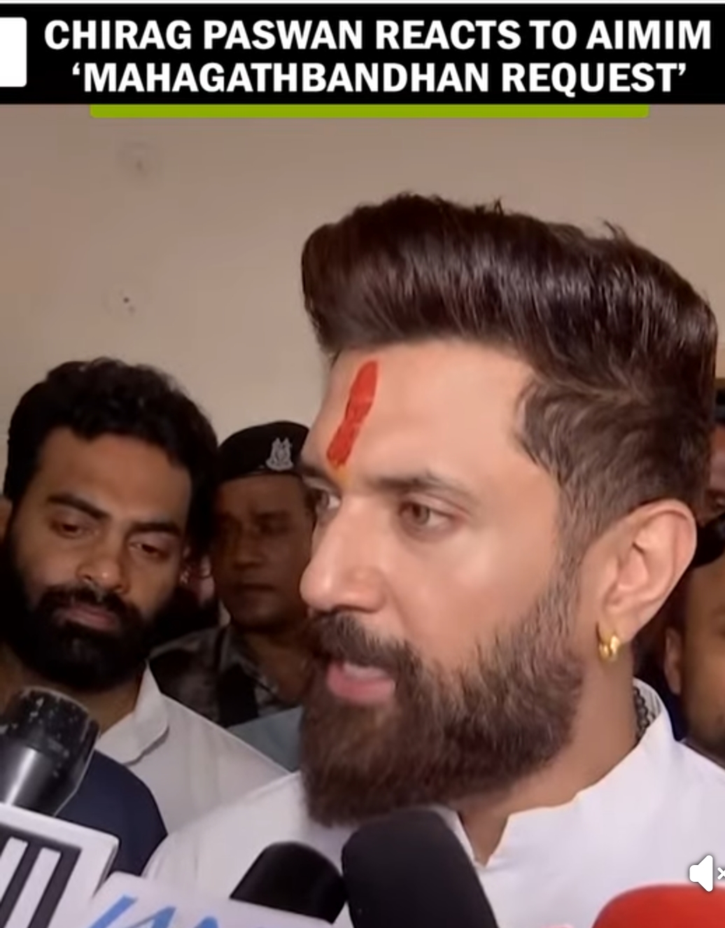 Promoting Communalism,’ Chirag Paswan Rejects AIMIM’s Inclusion in Mahagathbandhan