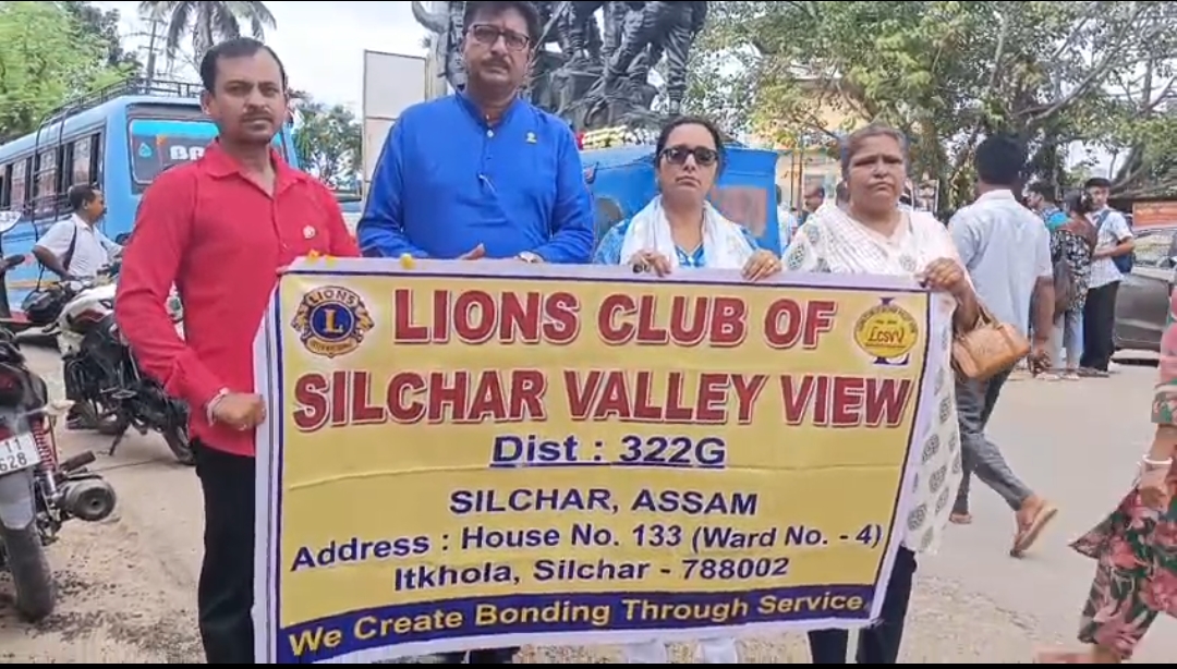 Lions Club of Silchar Valley View Pays Tribute on Kargil Vijay Diwas
