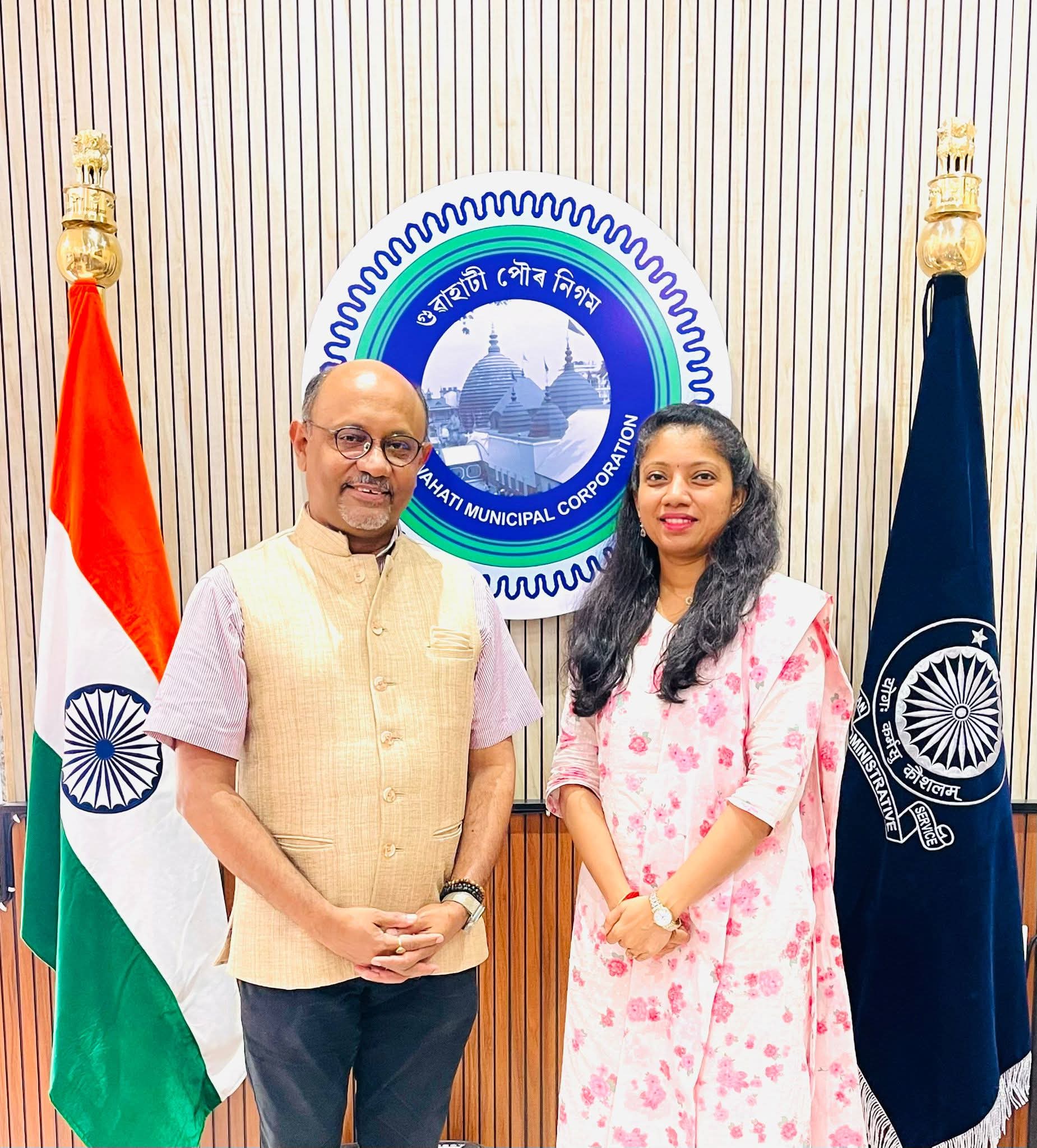 Prof. Rajib Shaw Holds Strategic Discussion with GMC on Heatwave and Disaster Preparedness