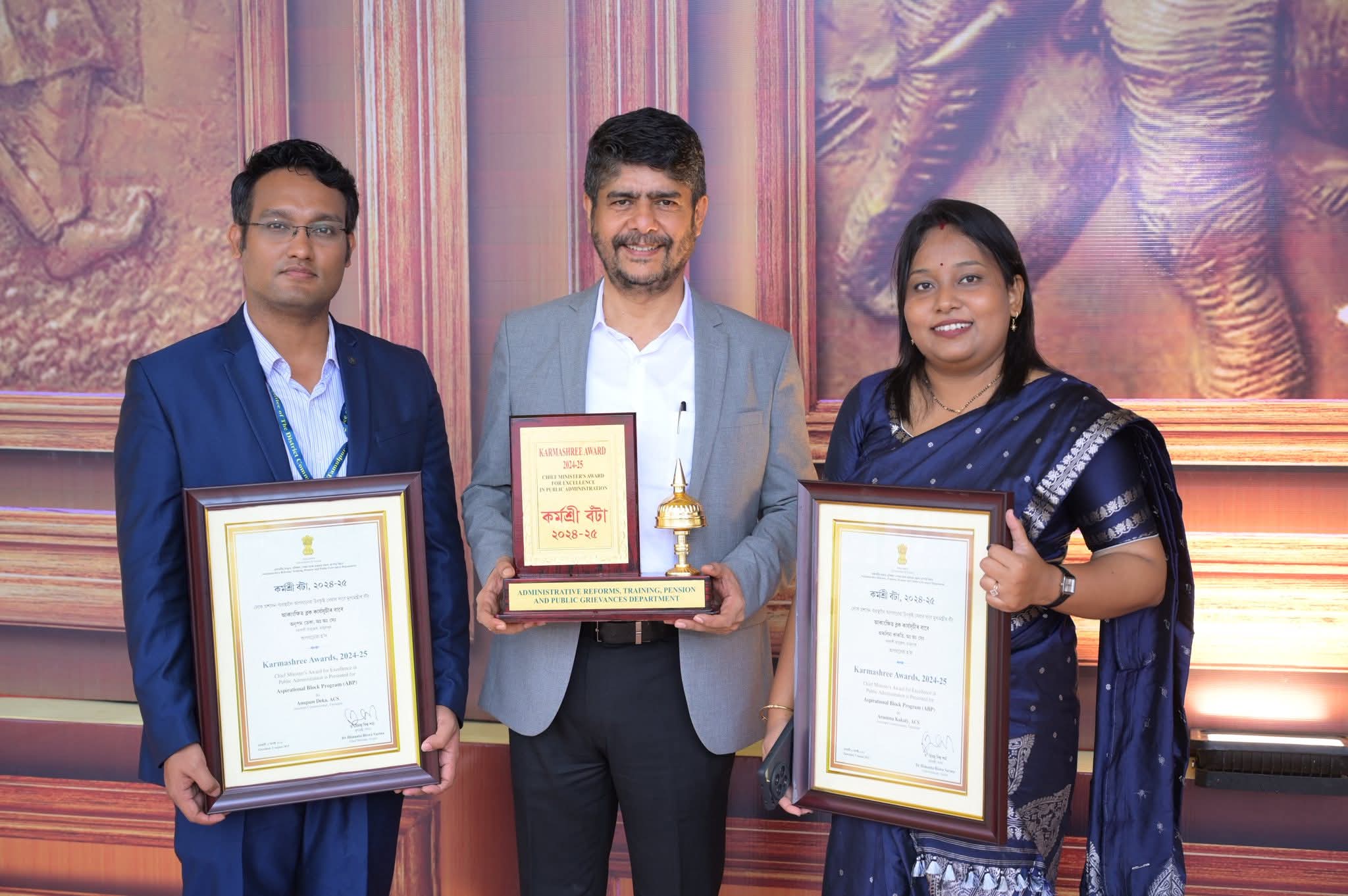 District Commissioner Tamulpur Honoured with Prestigious KARMASHREE Award for Excellence in Public Administration
