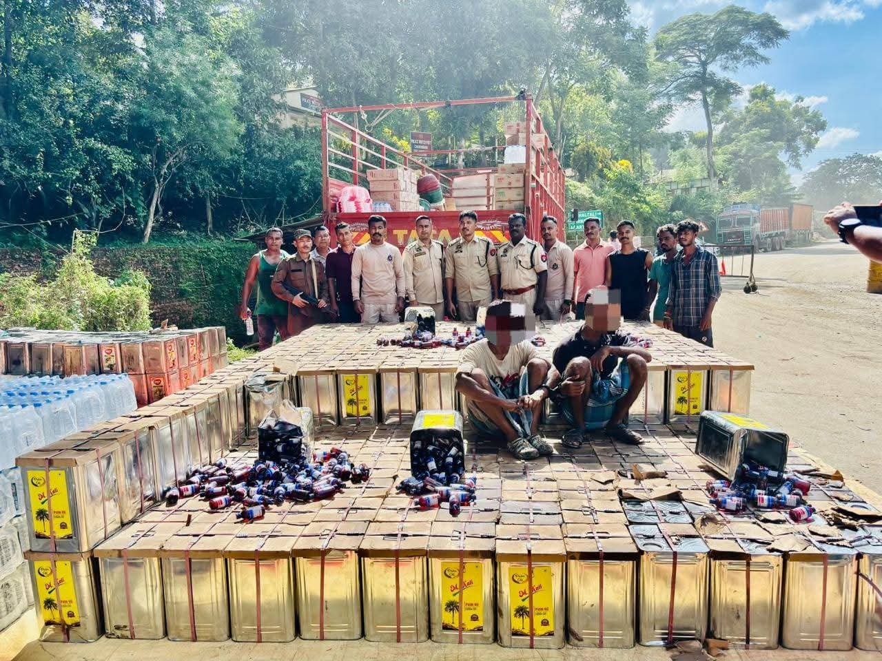 Assam Police Intercepts Massive Drug Haul at Churaibari Check Post