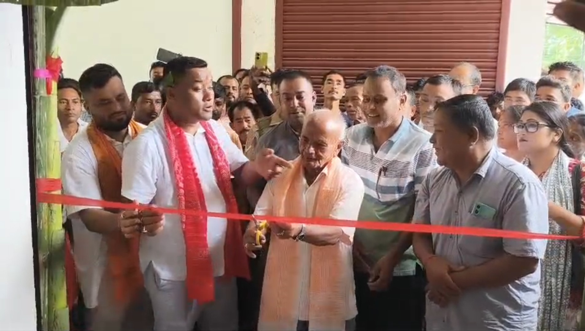 কুমাৰীকাটাত ইউপিপিএলৰ নিৰ্বাচনী প্ৰচাৰ কাৰ্যালয় মুকলি।