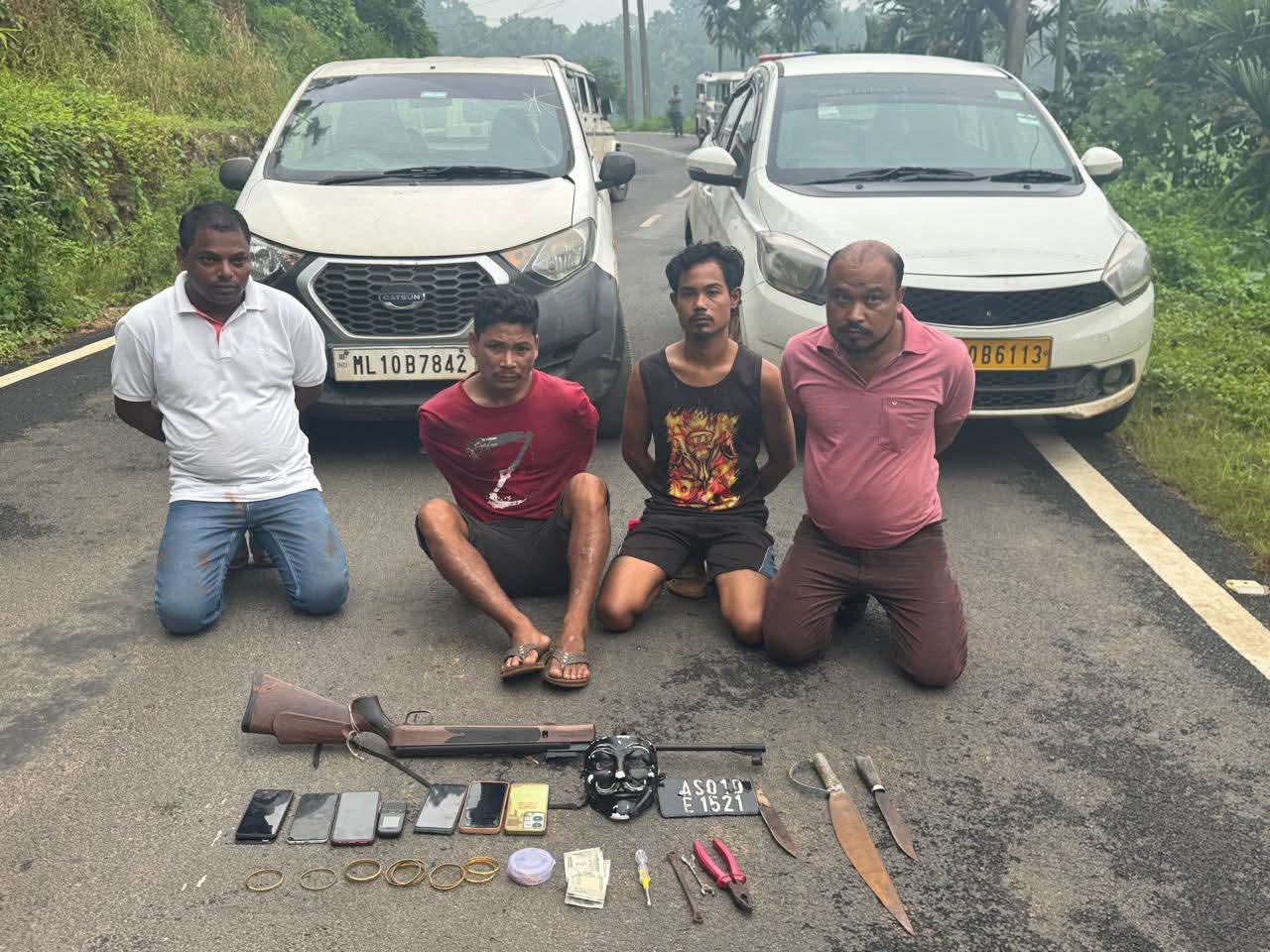 Sonapur Dacoity Case Cracked: 5 Arrested, Looted Items Recovered